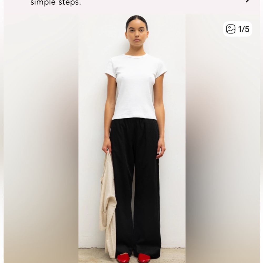 LESET Yoko Pocket Pant in Black - Like New